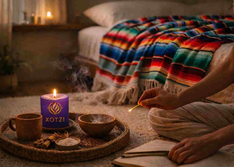 ritual en dormitorio