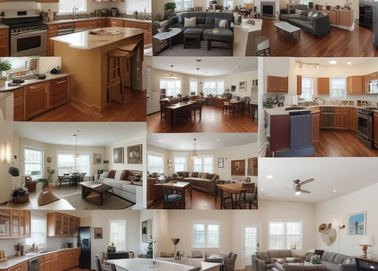 Junk removal truck loaded with debris, ready to haul away.