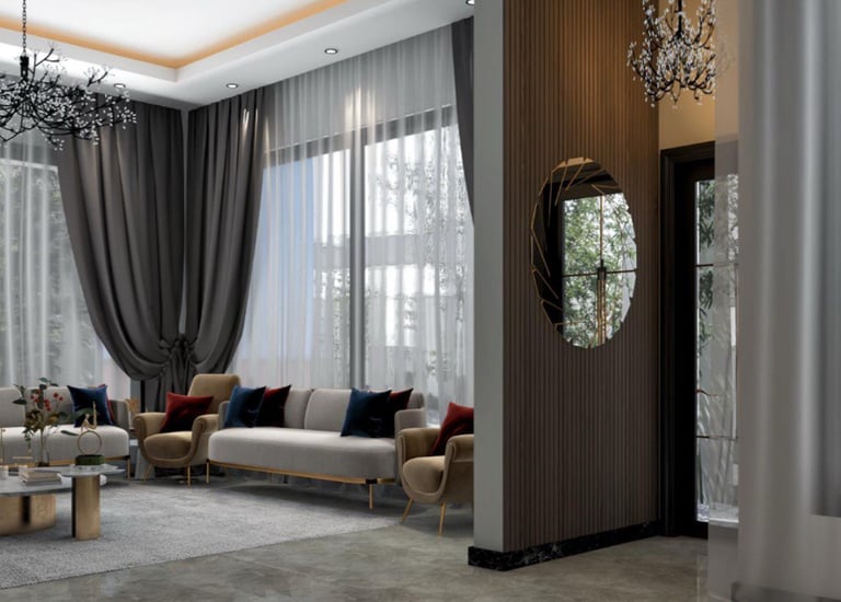 التصميم الداخلي والخارجي