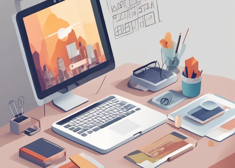 Mobile app interface being tested on a smartphone with code visible on a nearby screen.