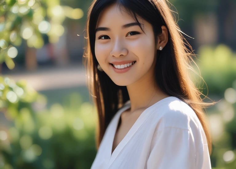 Elderly woman proudly showing her beauty certificate surrounded by family.