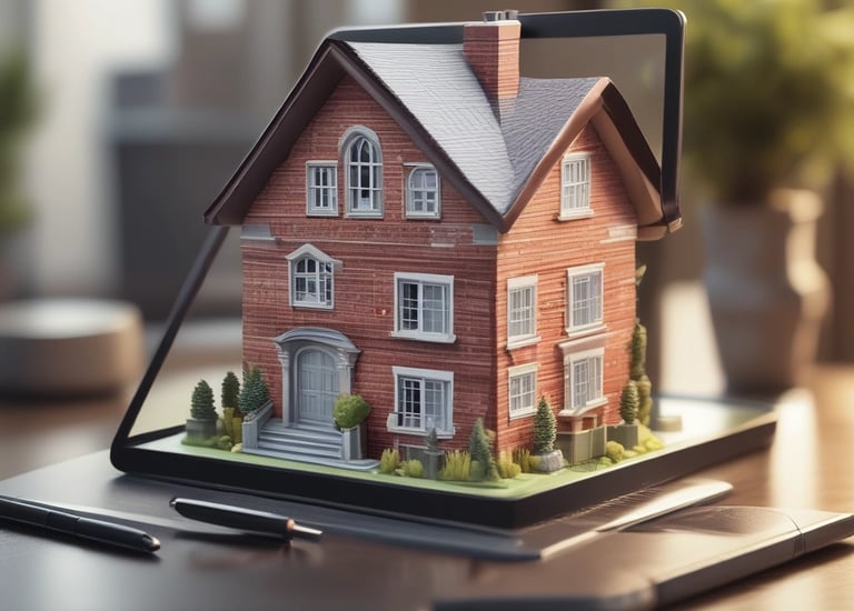 A digital dashboard showing real-time investment performance charts.