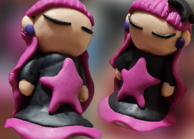 Figurines réalisées en pâte FIMO