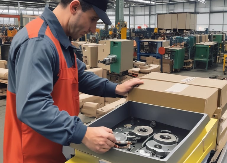 a man riding a skateboard down a street next to tall buildings
