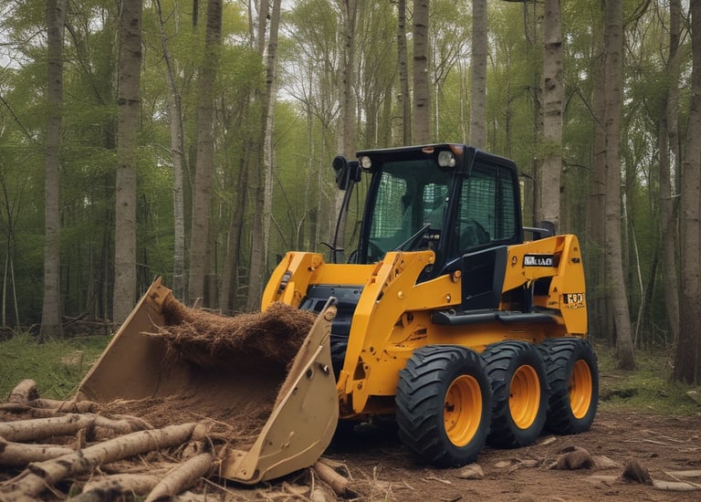 Stacks of recycled materials ready for reuse in rural housing projects.