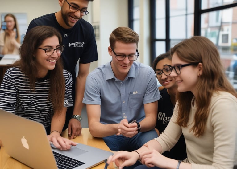 Close-up of hands navigating a cloud management dashboard.