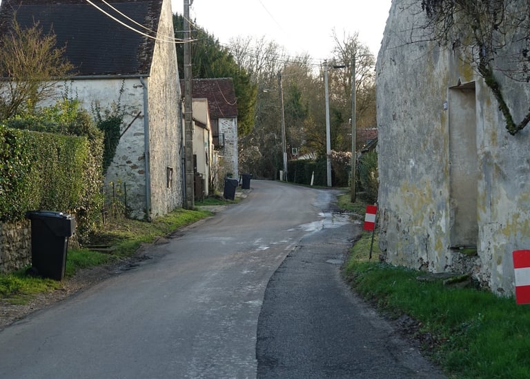 Vue du Hameau le Bisset vers le Poncet