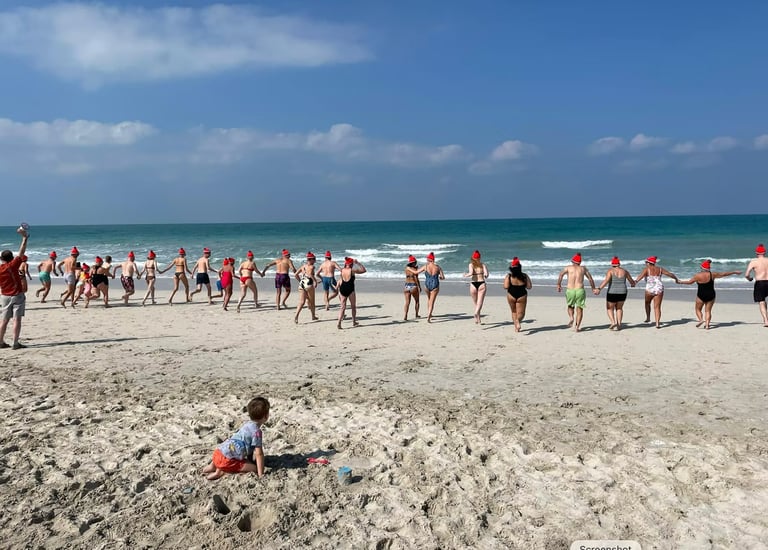 Dutch in Abu Dhabi - Nieuwjaarduik