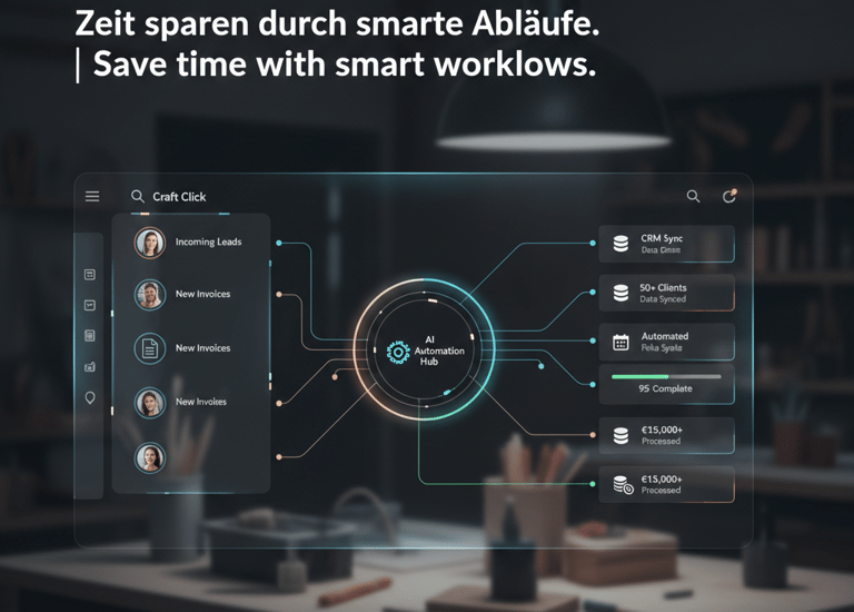 Saving time through automation workflow 