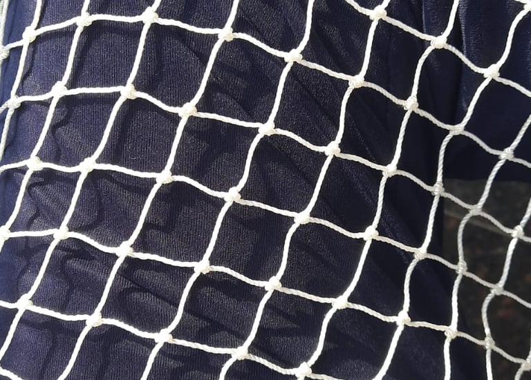 pigeon net on a warehouse rooftop in Bangalore