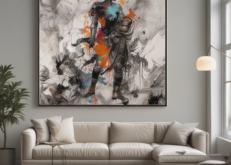 Close-up of a gleaming red sports car hood with a luxury estate blurred in the background.