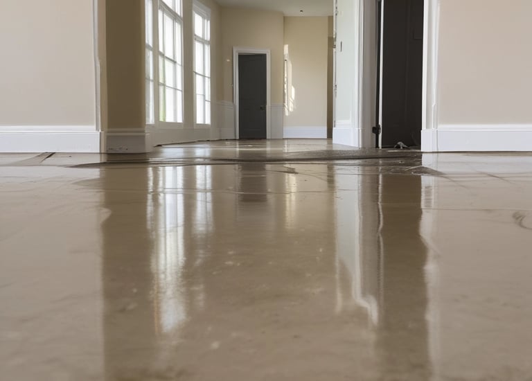 A newly installed water heater with MechPro Services branding.