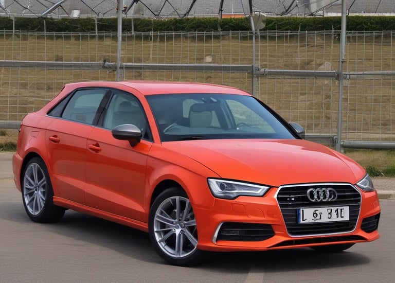 A consultant advising a customer on car purchase options.