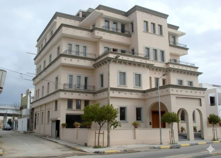 ترميم مبنى ايطالي قديم