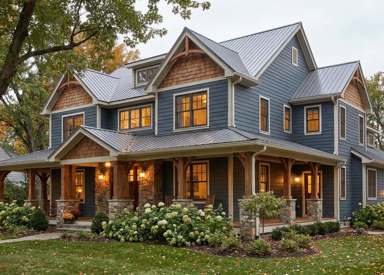 Siding installation project in the Triangle Area