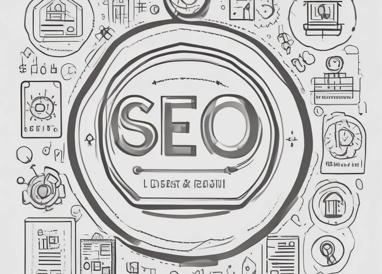 A vibrant office scene showing a team collaborating over digital marketing plans.