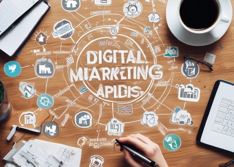 A detailed paid advertising report highlighting ROI and conversion rates.