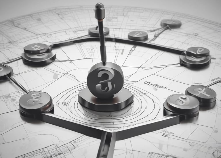 A scenic resort representing international business development success.