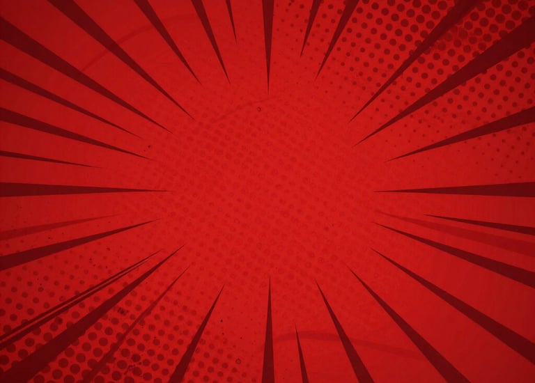 Fondo rojo carmesí para Tío TresD