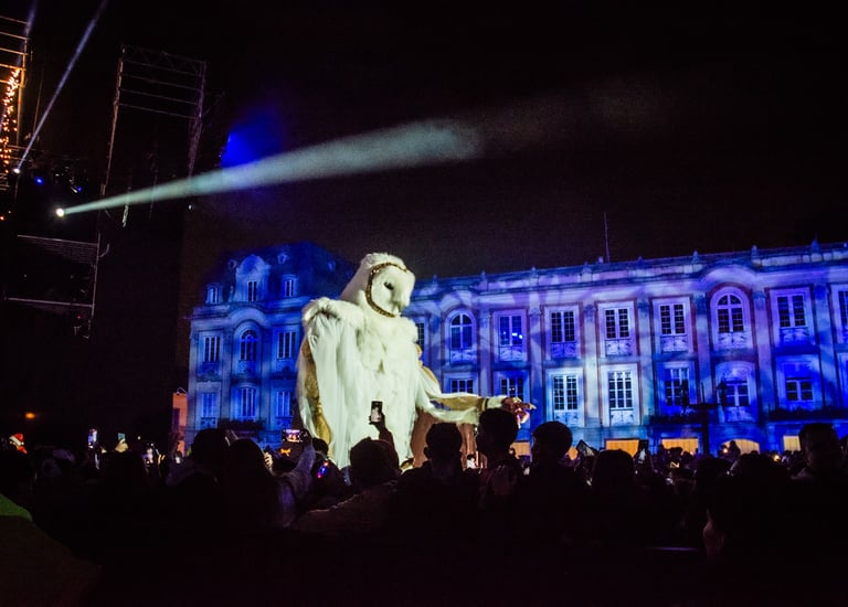 Multimedia, light design, illuminación, Bogotá