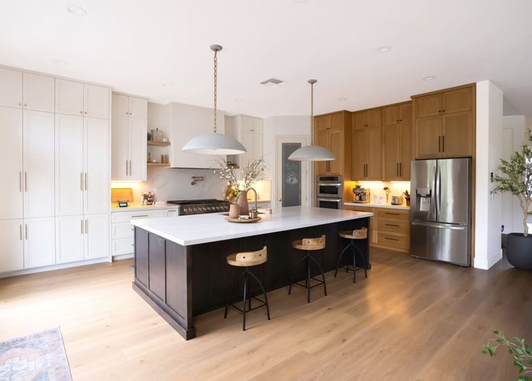 Home kitchen remodeling is a great way to update and improve the functionality and aesthetic appeal 