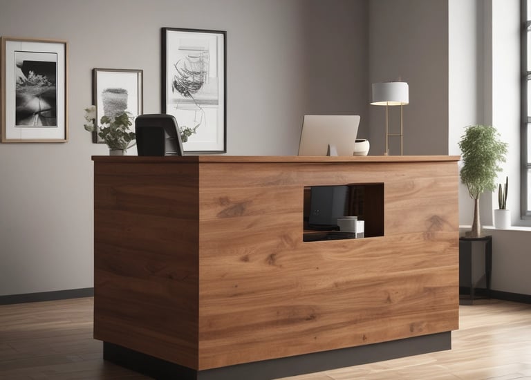 Ergonomic office chair with adjustable height and lumbar support.