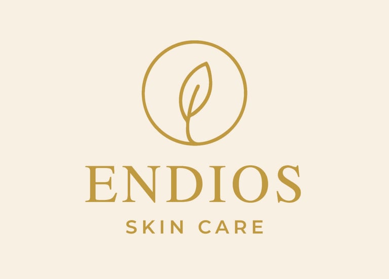 ENDIOS logo Powered by Bhudira | An in-house skincare brand
