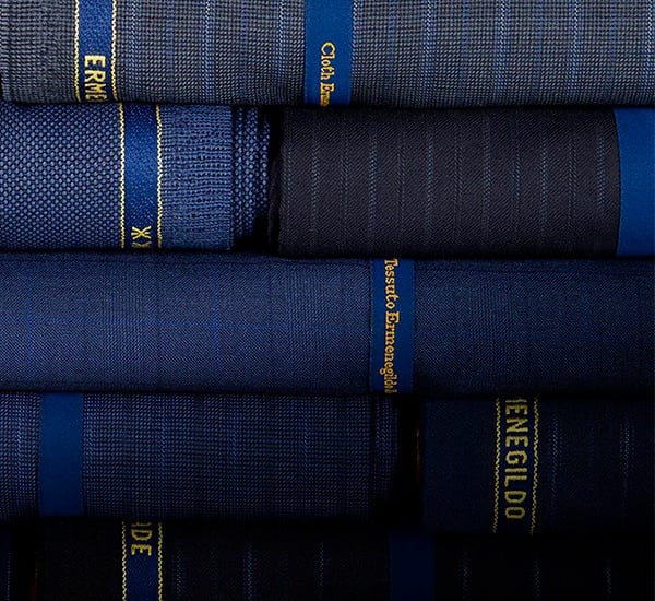 Les tissus italiens de la plus haute qualité et à la mode pour les costumes sur mesure pour hommes e