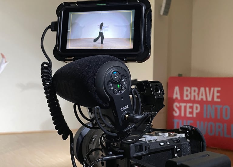 Behind the scenes van een professionele documentaire