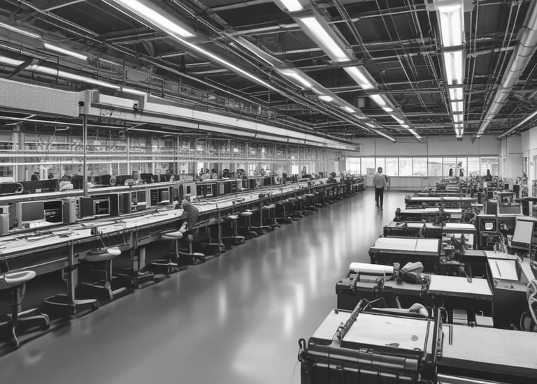 A group of professionals collaborating on a project.