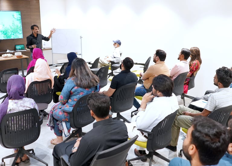 Corporate sustainability and climate change training in Pakistan conducted by Sabza.