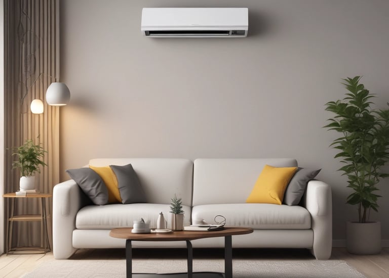 A large-scale cooling system in an outdoor setting.