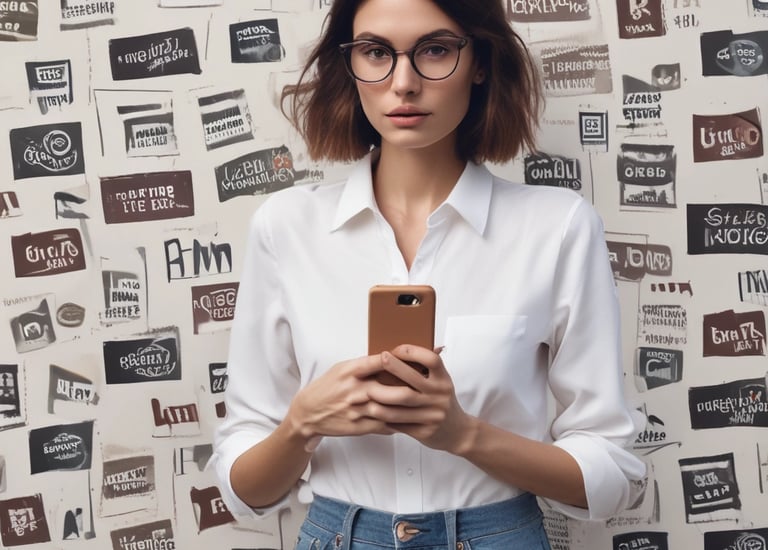 A group of diverse influencers creating content with tropical Pacific backgrounds.