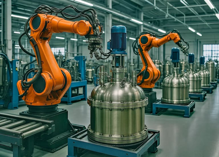 Stailess steel reactors | Equipodia