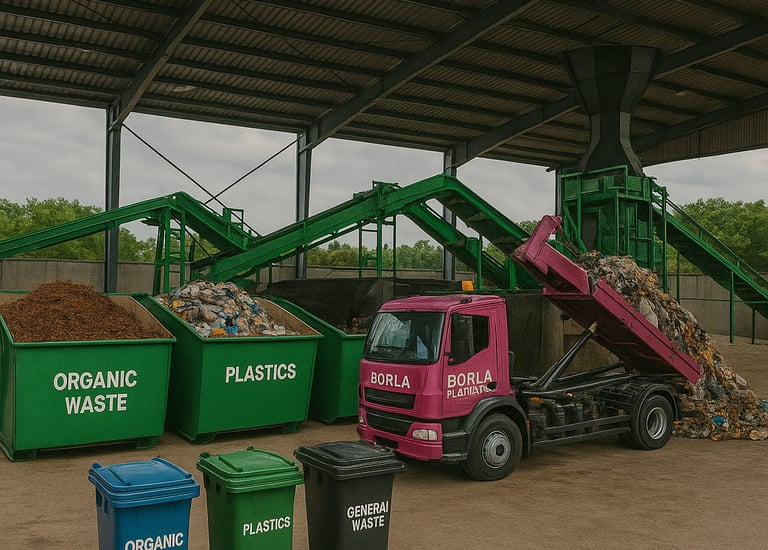 Borla Commando Waste Processing plant