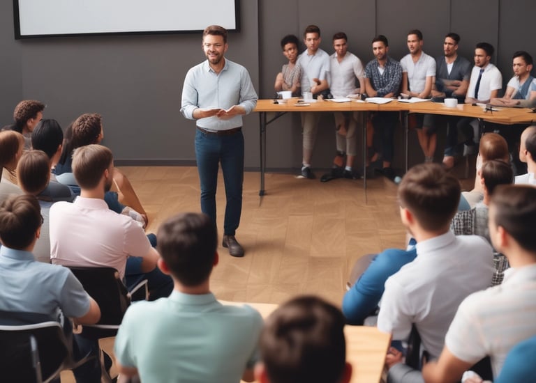 This is a street view of several storefronts on a snowy day. The businesses include a cellular center, a cheque cashing service, and a tax service. The buildings are older, with distinct brick facades and some arched windows. There are small trees planted in front of the buildings, with some snow covering the ground.