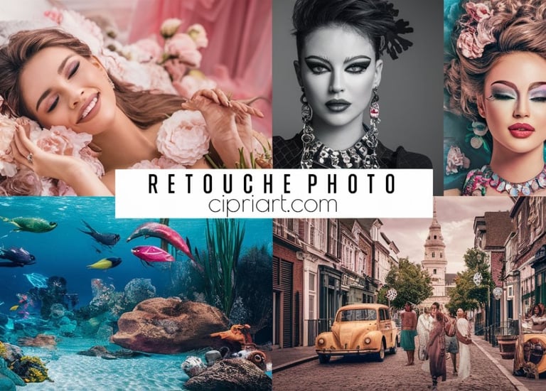 Retouche Photo Photoshop Images Adobe Montage