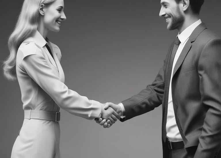 A dimly lit street scene at night features a brick building with a neon sign displaying the words 'INCOME TAX' in red and 'NOTARY PUBLIC' in green. A streetlight illuminates the space immediately around it, creating a contrast with the dark surroundings.