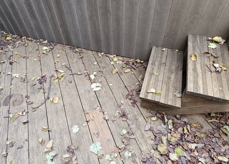 grisaillement d une terrasse bois