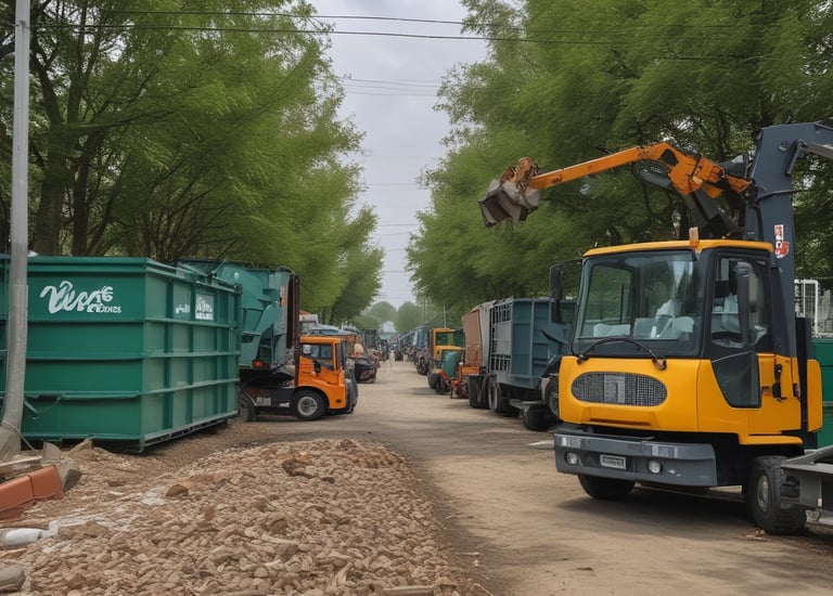 Mobile-friendly website design displayed on a smartphone with vibrant blue highlights.