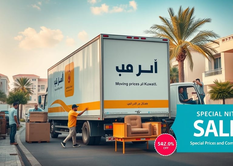 شركة رافع لنقل العفش بالكويت
