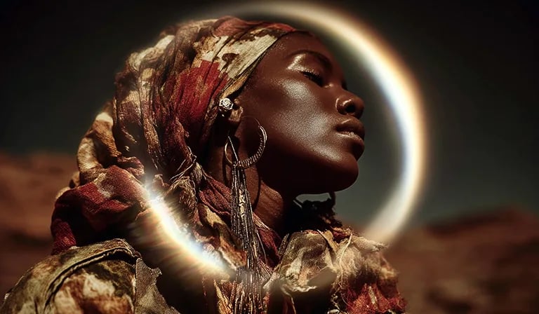 Ai Campaign Images for Female Freedom Frequency by Lucent Arc