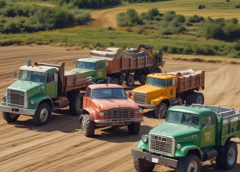 Workers collaborating in a mineral processing facility.