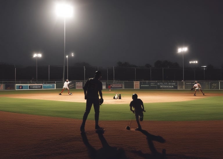 A soccer practice session in action.