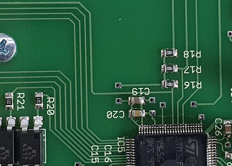 Processor microcontroller digital analog circuit