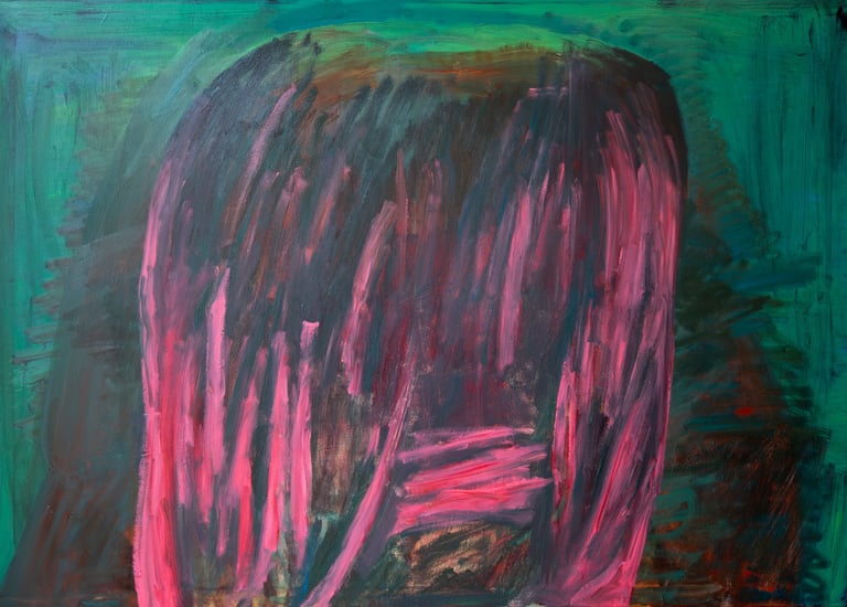 Ariana Couvinha, Fim de semana, 2025, Oil on canvas, 100 x 150 cm