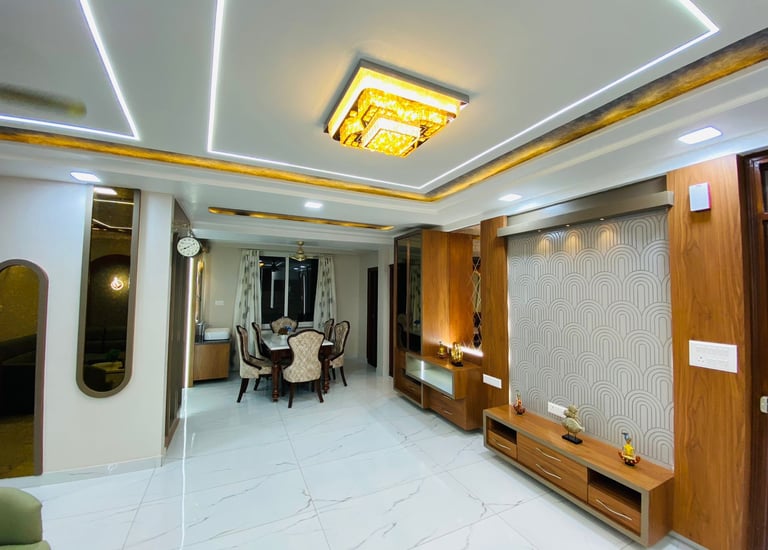 Modern living room interior