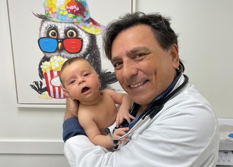 Fairfax pediatric clinic for child healthcare and flu shots.