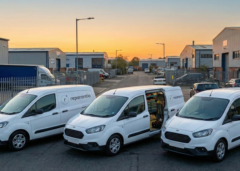 Furgonetas taller de Reparantia