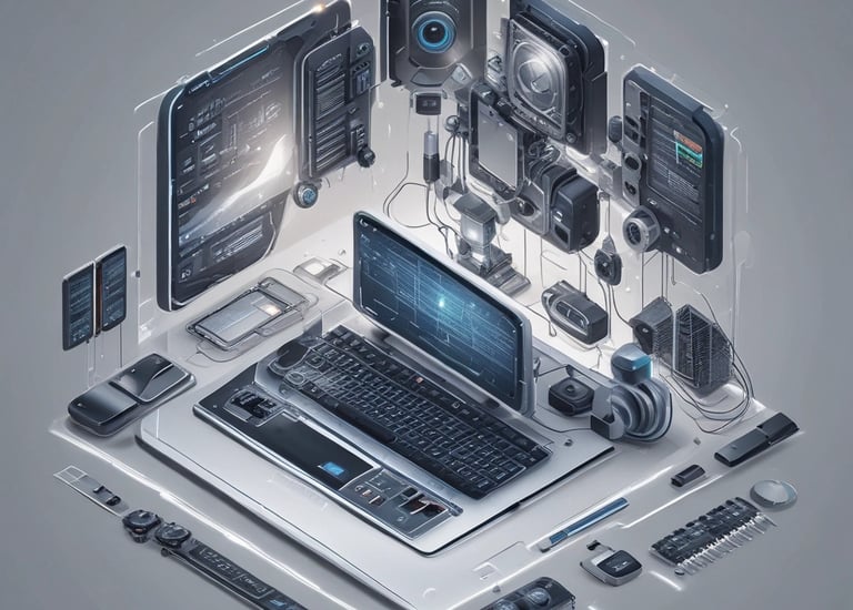 A large truck with a shipping container body parked in a shady area, surrounded by tall trees. The truck's cabin is metallic with a grille on the window, and the container has branding and signage on the side.